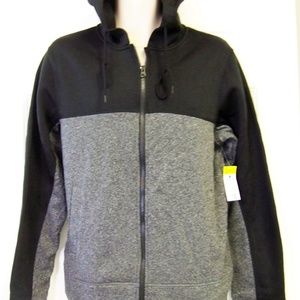 Zone Pro Lightweight Jacket Hoodie Coat Black Gray